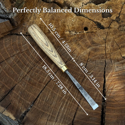 Fine Detail Carving Chisel – 10 mm (0.39 inches) Blade - 2