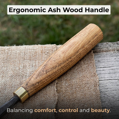 Fine Detail Carving Chisel – 10 mm (0.39 inches) Blade - 3