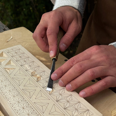 Fine Detail Carving Chisel – 10 mm (0.39 inches) Blade - 5