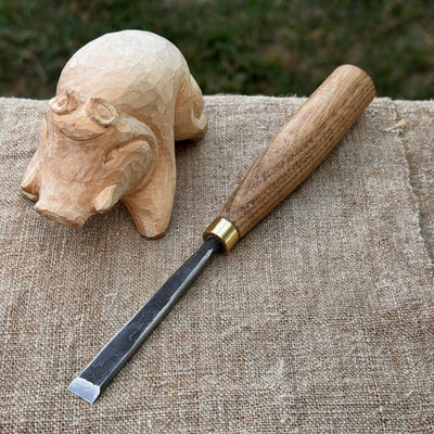 Fine Detail Carving Chisel – 10 mm (0.39 inches) Blade - 1