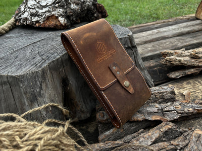 FST 2 Pocket Leather Tool Case - 1