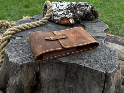 FST 2 Pocket Leather Tool Case - 6