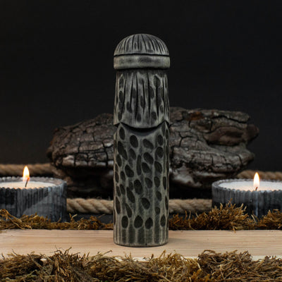 Hand - Carved Thor Figurine – 14 cm (5.7 inches) Wooden Scandinavian God Statue - 3