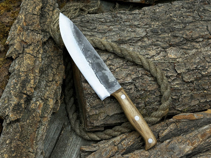 Hand - Forged Bushcraft Knife, 10.5 cm (4.13 inches) - 3