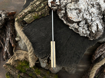 Hand - Forged Bushcraft Knife, 12 cm (4.72 inches) - 4