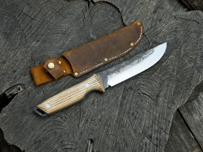 Hand - Forged Bushcraft Knife, 12 cm (4.72 inches) - 5