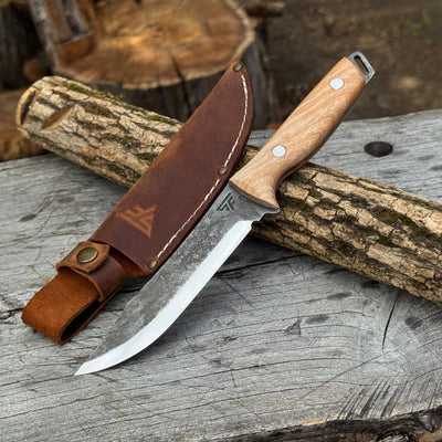 Hand-Forged Bushcraft Knife, 12 cm (4.72 inches) - 1