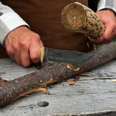 Hand-Forged Bushcraft Knife, 12 cm (4.72 inches) - 5