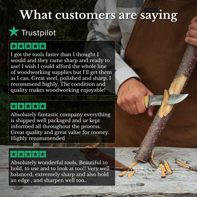 Hand-Forged Bushcraft Knife, 12 cm (4.72 inches) - 11