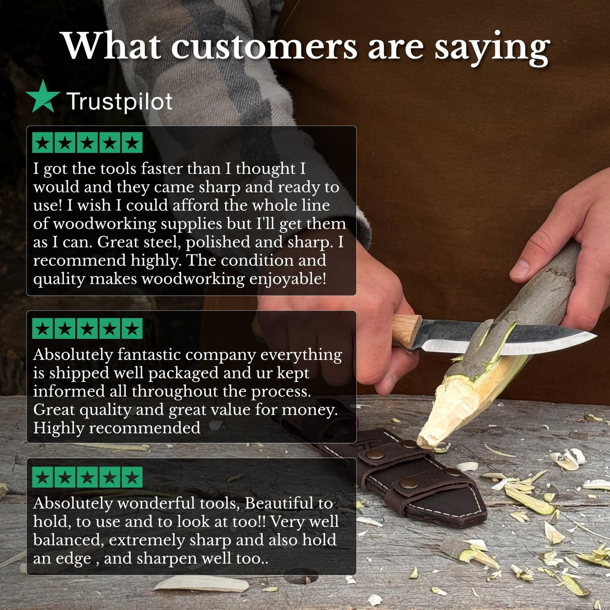 Hand-Forged Bushcraft Knife, 12.5 cm / 4.92 in - 11