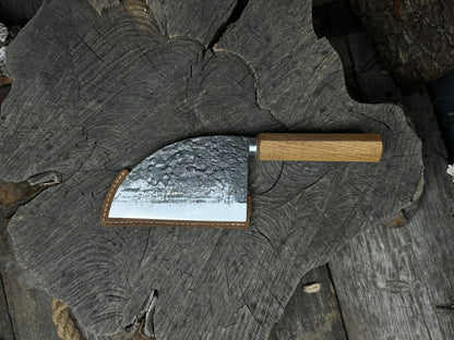 Hand - Forged Bushcraft Knife, 13.5 cm (5.31 inches) - 5