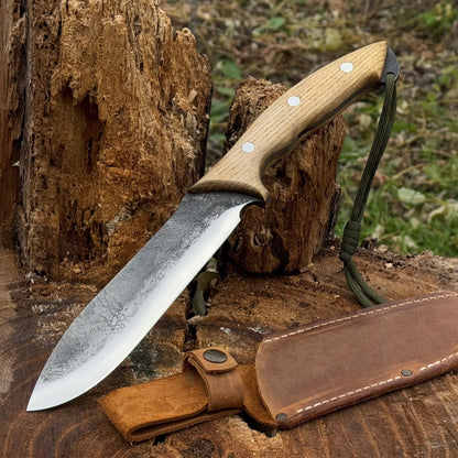 Hand - Forged Bushcraft Knife, 15.5 cm (6.1 inches) - 1