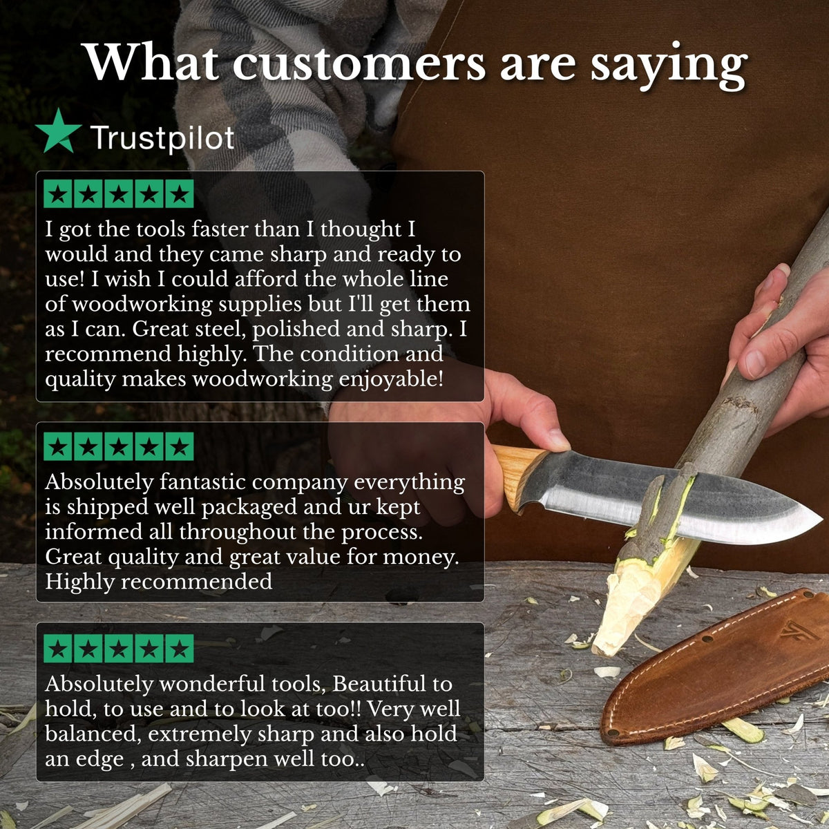 Hand-Forged Bushcraft Knife, 15.5 cm (6.1 inches) - 11