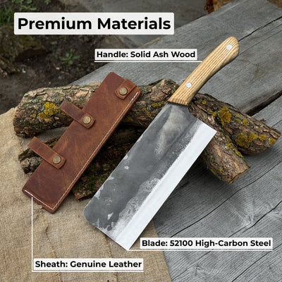 Hand-Forged Bushcraft Knife, 20.5 cm (8.07 inches) - 5