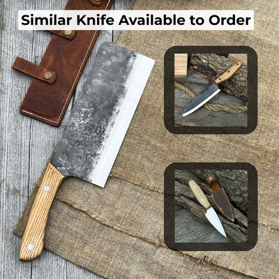 Hand-Forged Bushcraft Knife, 20.5 cm (8.07 inches) - 8