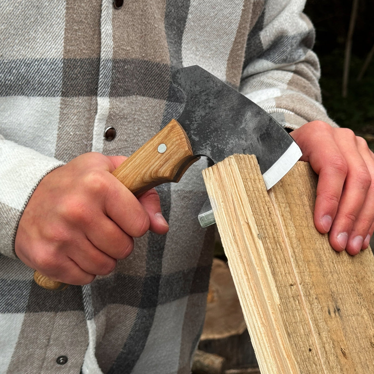 Hand-Forged Camping Axe, 455 g / 1 lb - 6