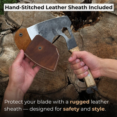 Hand - Forged Camping (Chopping) Axe, 0.6 kg (1.32 Ibs) - 5