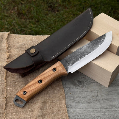 Hand - Forged Camping Knife, 12.5 cm (4.9 inches) - 1