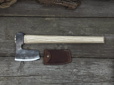 Hand - Forged Carpenter's Axe with Belt Loop, 0.84 kg (1.85 lb) - 5