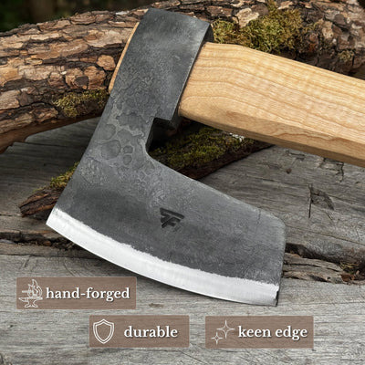 Hand-Forged Carpenter's Axe with Belt Loop, 0.84 kg (1.85 lb) - 3