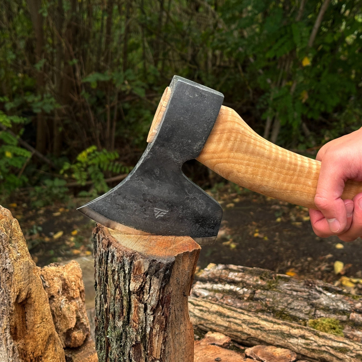 Hand-Forged Carving Axe, 1.05 kg (2.31 Ib) - 5