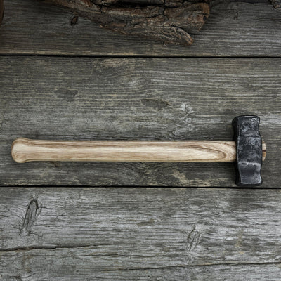 Hand - Forged Double Blacksmith's Hammer, 1 kg (2.2 lbs) - 1