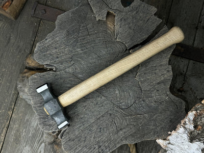 Hand - Forged Double Blacksmith's Hammer, 1 kg (2.2 lbs) - 1