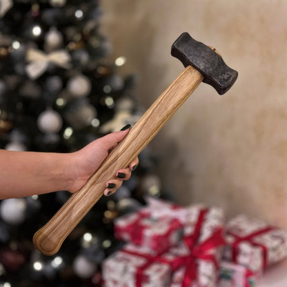 Hand - Forged Double Blacksmith's Hammer, 1 kg (2.2 lbs) - 1