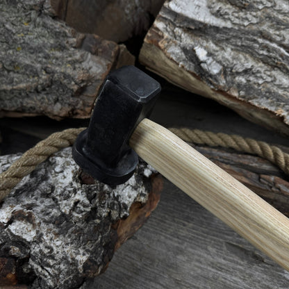Hand - Forged Double Blacksmith's Hammer, 1.5 kg (3.3 lbs) - 4