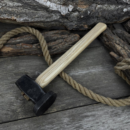 Hand - Forged Double Blacksmith's Hammer, 1.5 kg (3.3 lbs) - 6