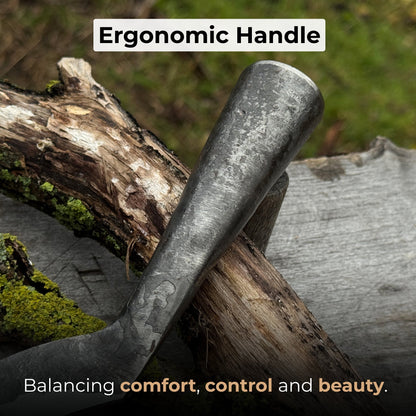 Hand - Forged Large Sickle, ⌀19 cm (7.5 inches) - 3