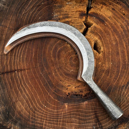 Hand - Forged Large Sickle, ⌀19 cm (7.5 inches) - 13