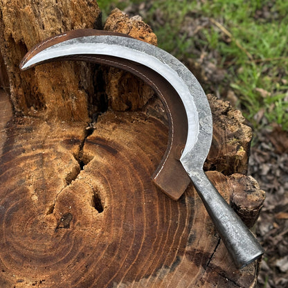 Hand - Forged Large Sickle, ⌀19 cm (7.5 inches) - 15
