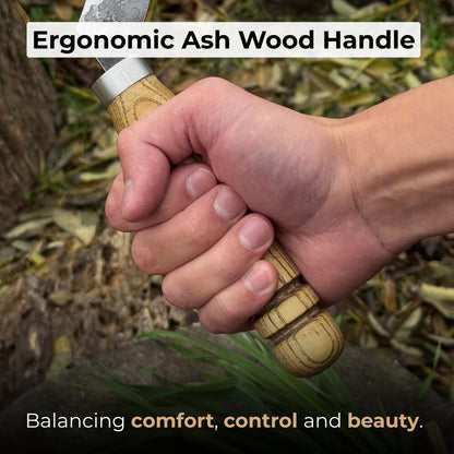 Hand - Forged Large Sickle, ⌀19 cm (7.5 inches) - 3