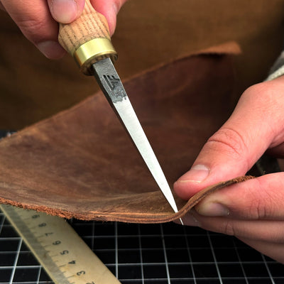 Hand-Forged Leather Awl - 4