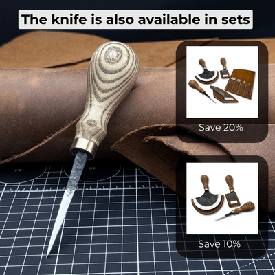 Hand - Forged Leather Awl - 10