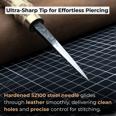 Hand - Forged Leather Awl - 4