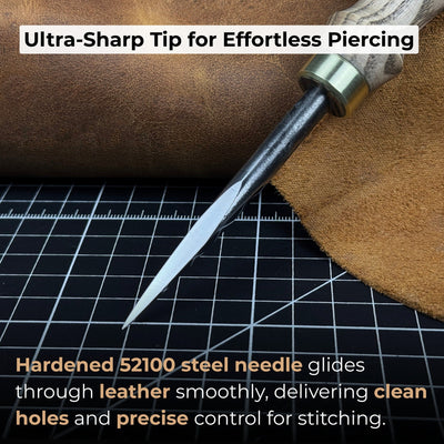 Hand - Forged Leather Awl - 4