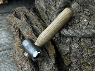 Hand - Forged Leather Hammer, 500 g (17.6 oz) - 3