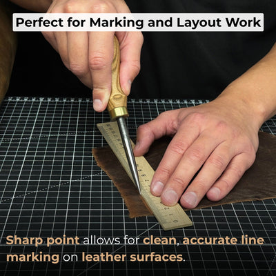 Hand - Forged Leatherworking Awl - 3