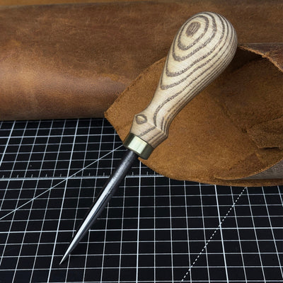 Hand - Forged Leatherworking Awl - 1