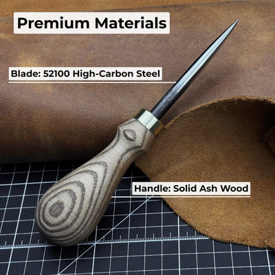 Hand - Forged Leatherworking Awl - 7