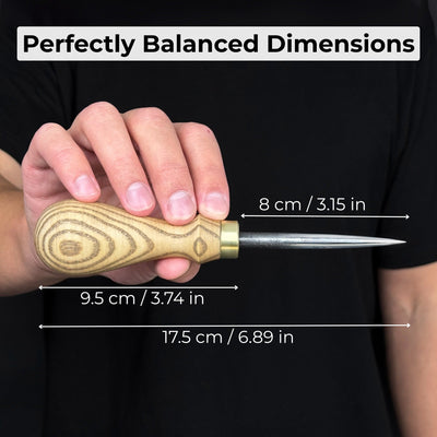 Hand - Forged Leatherworking Awl - 6