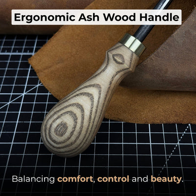 Hand - Forged Leatherworking Awl - 5