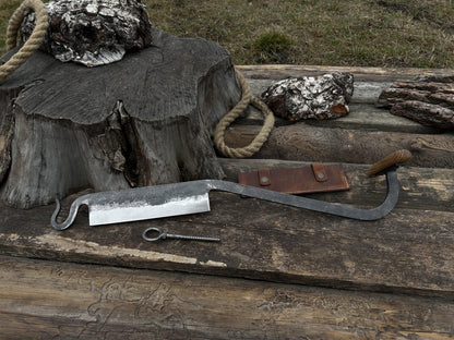 Hand - Forged Medium Stock Knife - Cloggers knife - 6