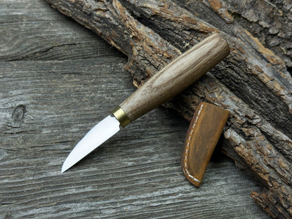 Hand - Forged Roughing Knife, Blade 5 cm (1.97 inches) - 1