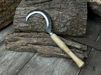 Hand - Forged Sickle, ⌀11.5 cm (4.5 inches) - 6