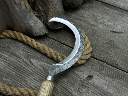 Hand - Forged Sickle, ⌀11.5 cm (4.5 inches) - 2