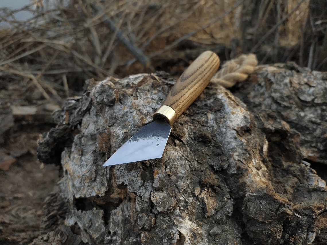 Hand - Forged Skew Knife, Blade 3 cm (1.2 inches) - 5