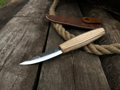 Hand - Forged Sloyd Knife, 8.5 cm (3.3 inches) - 2